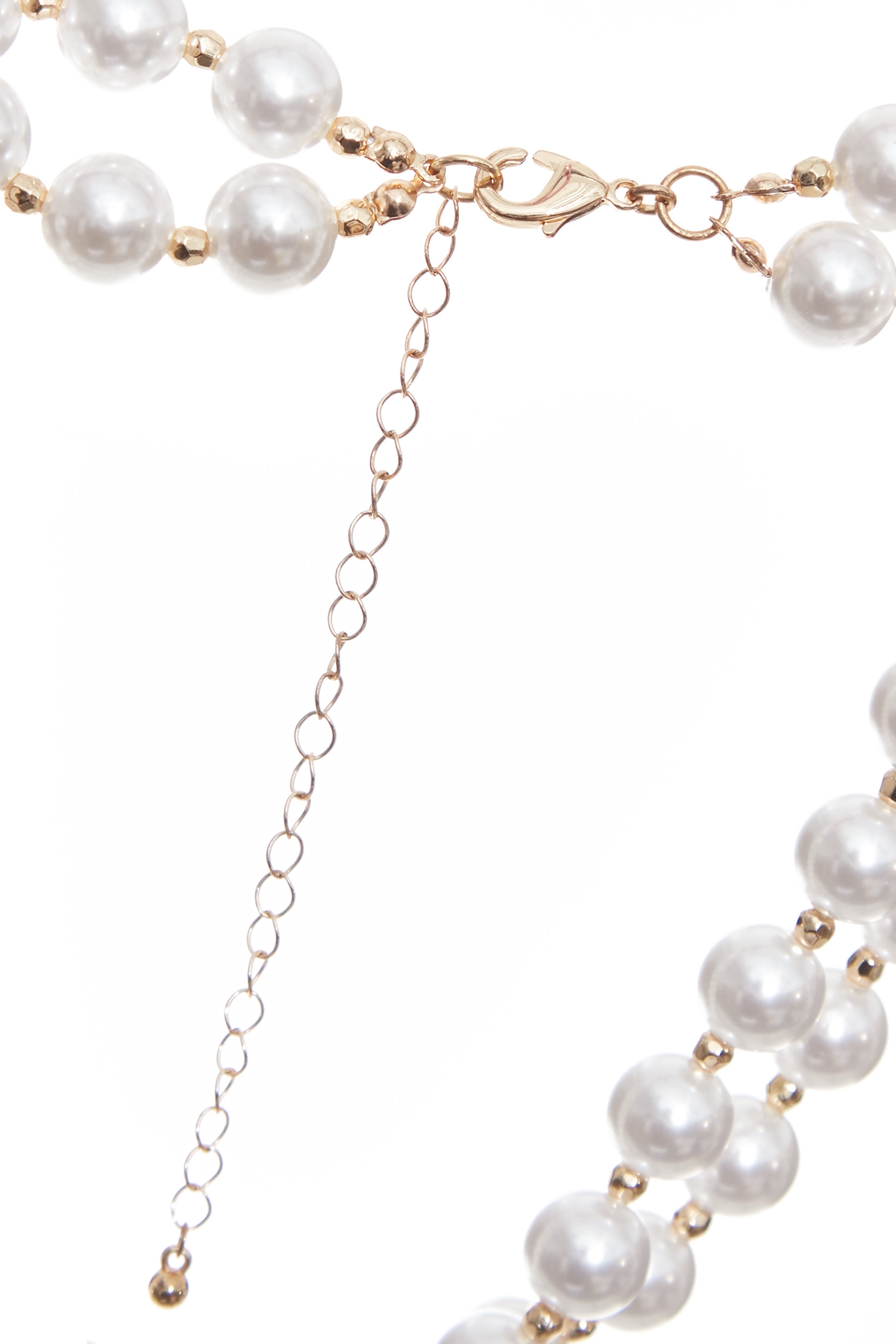 浪漫雙層珍珠心型吊墜項鍊浪漫雙層珍珠心型吊墜項鍊,珍珠,秋冬穿搭,項鍊