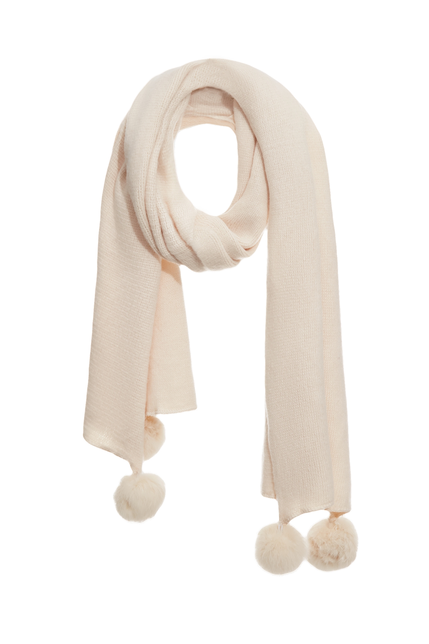 可愛軟綿兔毛圍巾可愛軟綿兔毛圍巾,圍巾,秋冬穿搭,針織