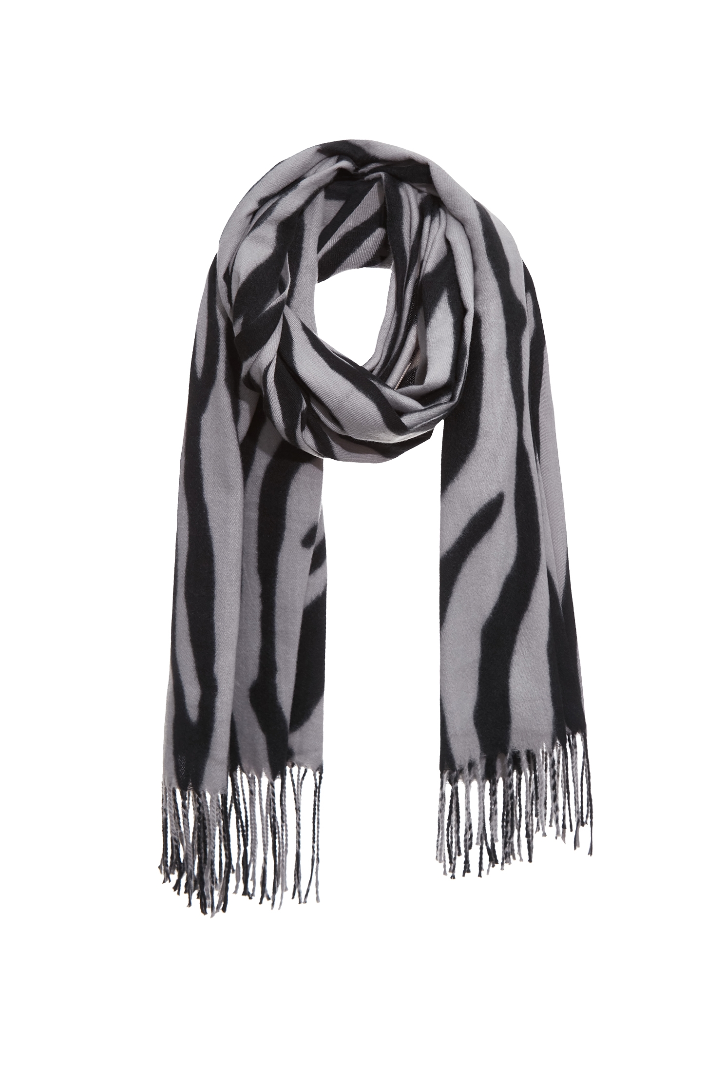 個性斑馬紋圍巾個性斑馬紋圍巾,圍巾,秋冬穿搭,針織