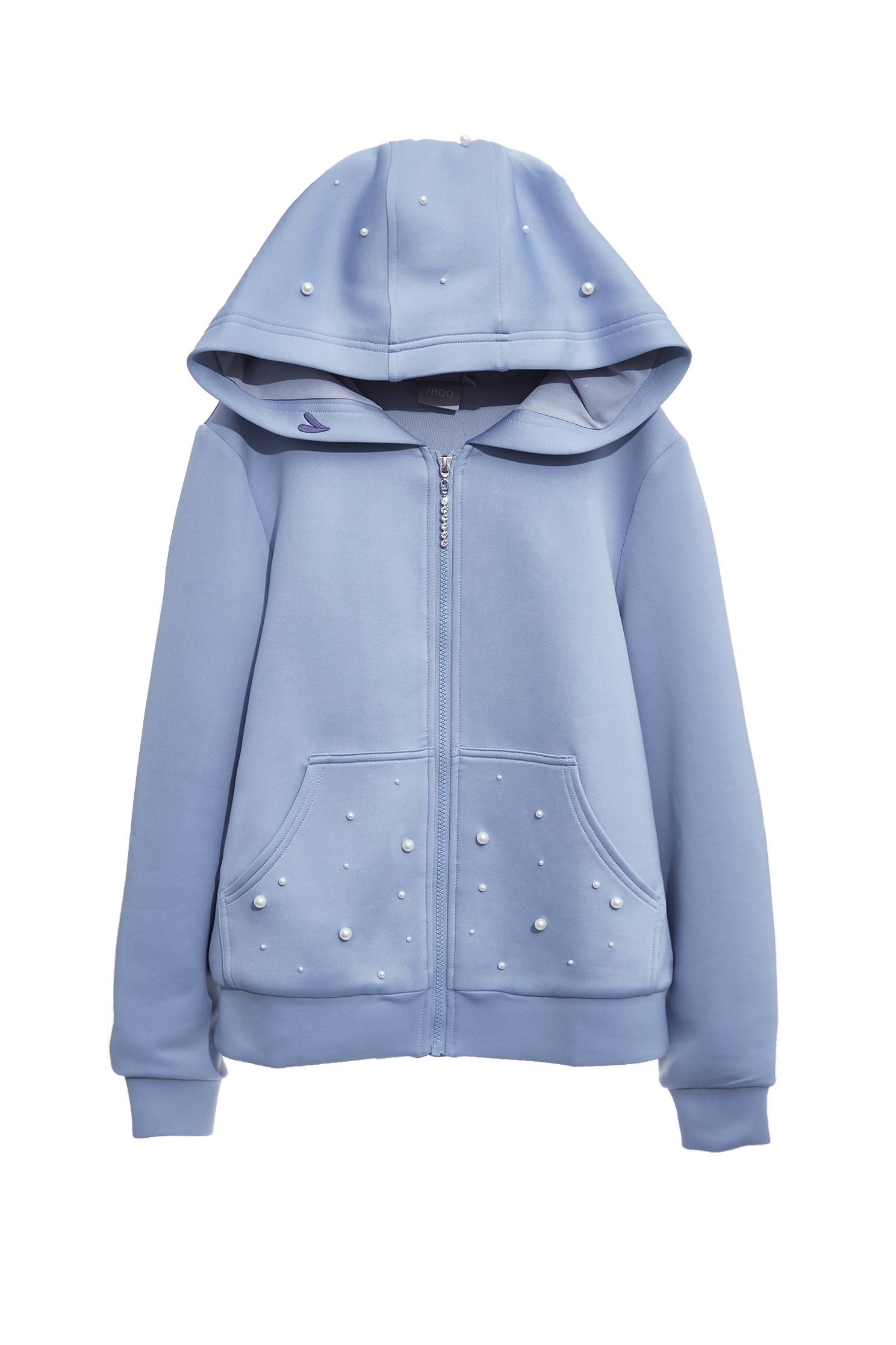 晚山新黛珍珠連帽外套晚山新黛珍珠連帽外套,刺繡,外套,春夏穿搭,時髦成套搭配,珍珠,簡約穿搭,連帽外套