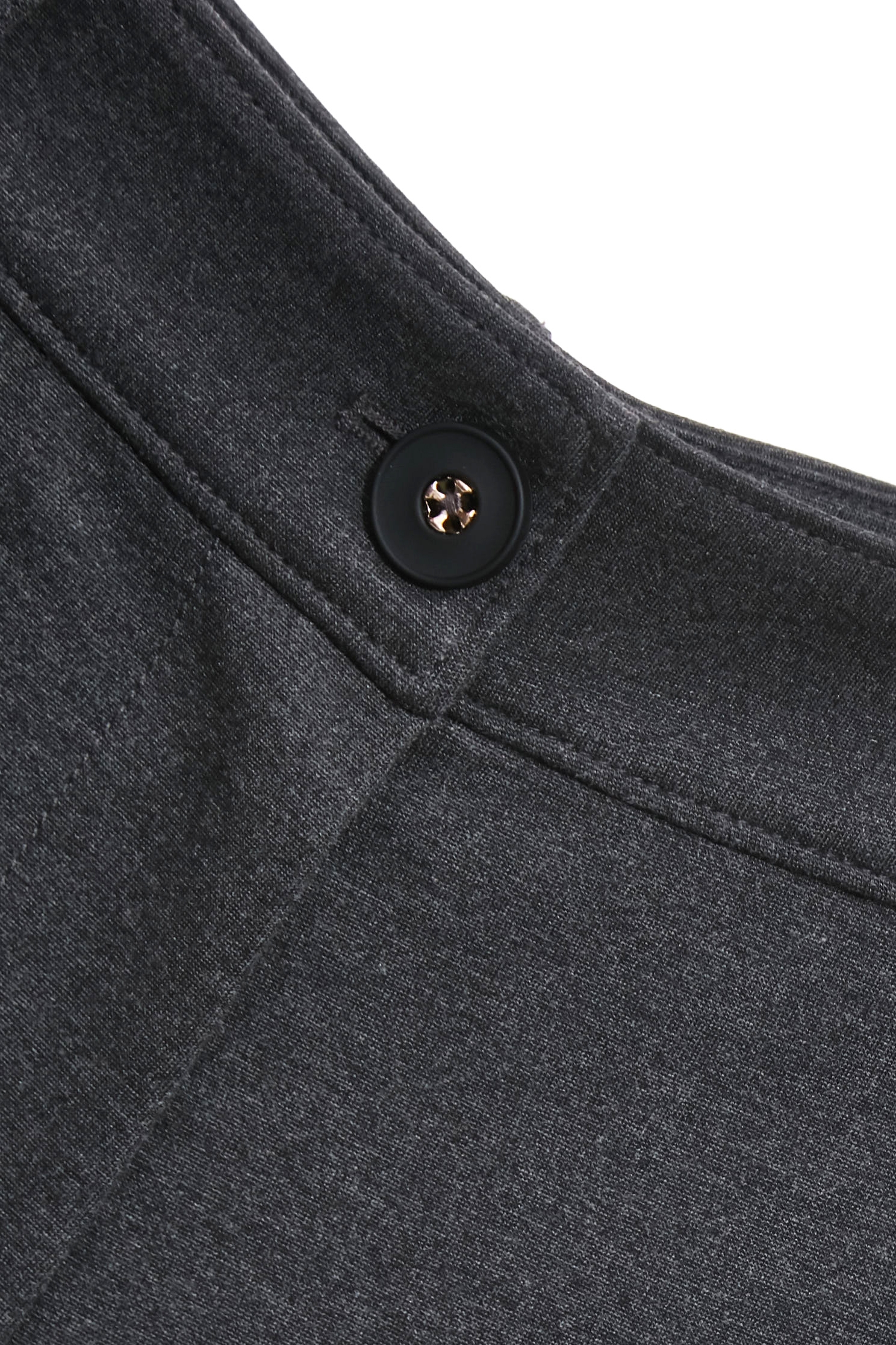 簡約修身開衩長褲簡約修身開衩長褲,刺繡,寬褲,秋冬穿搭,褲子,黑色褲子