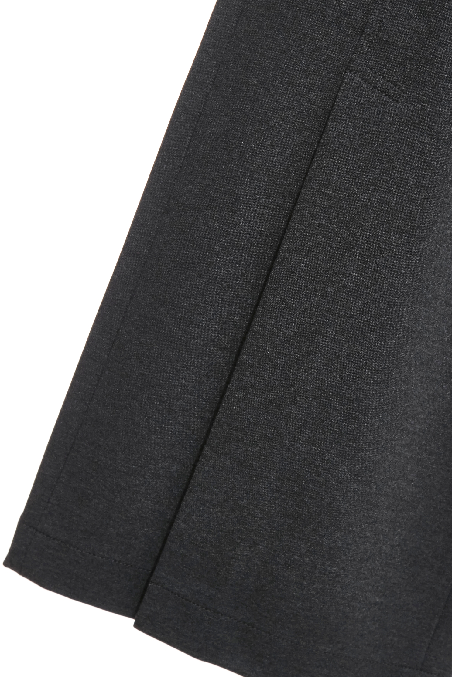 簡約修身開衩長褲簡約修身開衩長褲,刺繡,寬褲,秋冬穿搭,褲子,黑色褲子