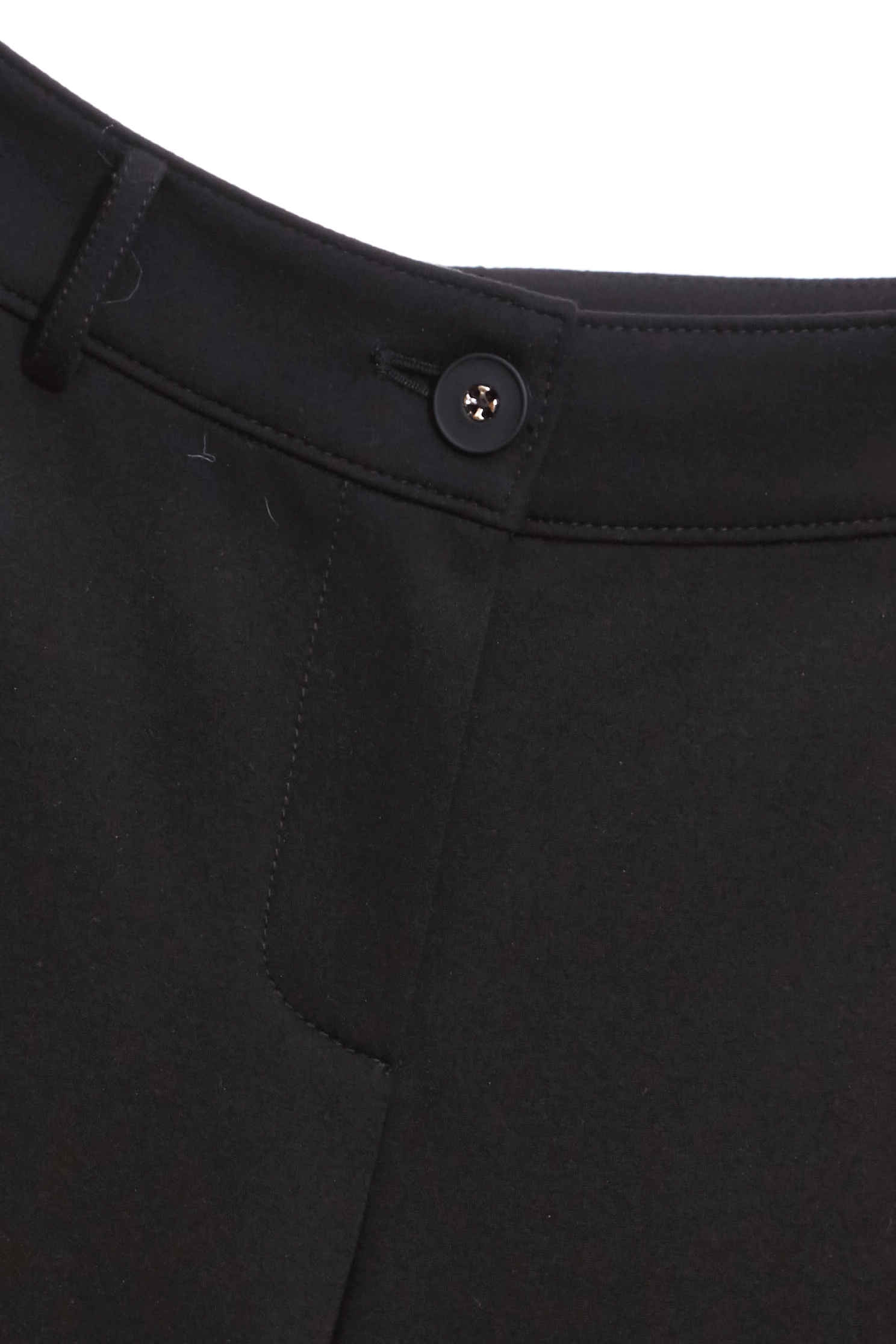 簡約修身開衩長褲簡約修身開衩長褲,刺繡,寬褲,秋冬穿搭,褲子,黑色褲子