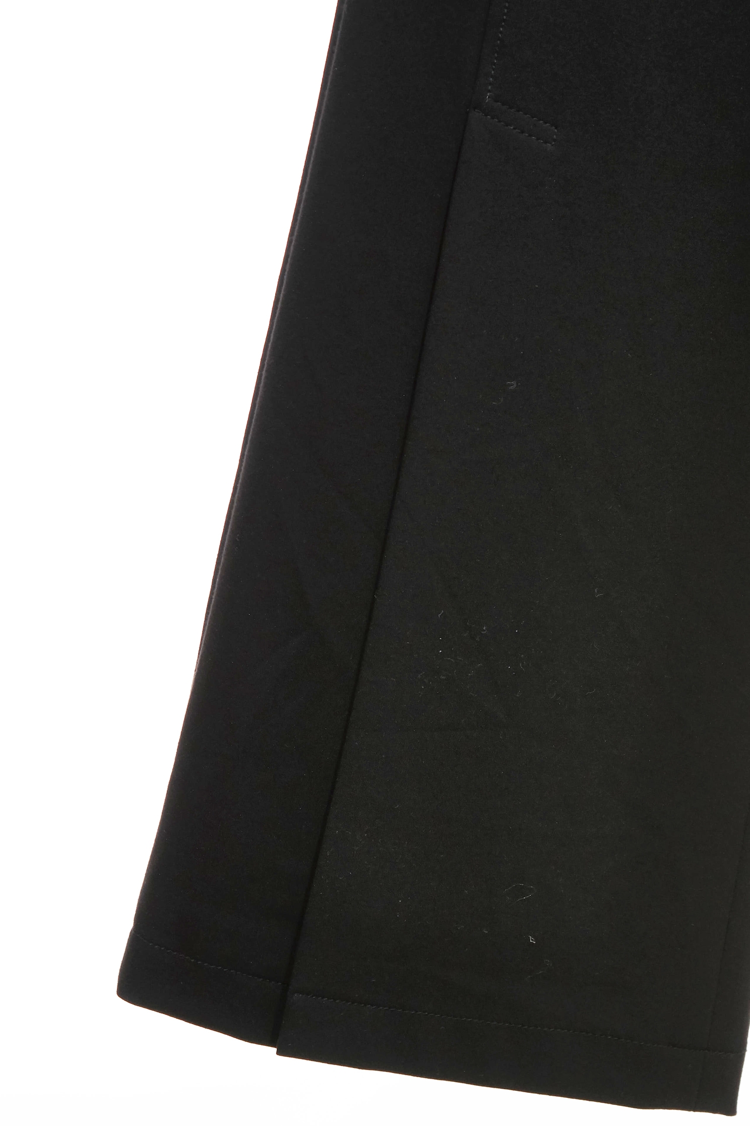 簡約修身開衩長褲簡約修身開衩長褲,刺繡,寬褲,秋冬穿搭,褲子,黑色褲子