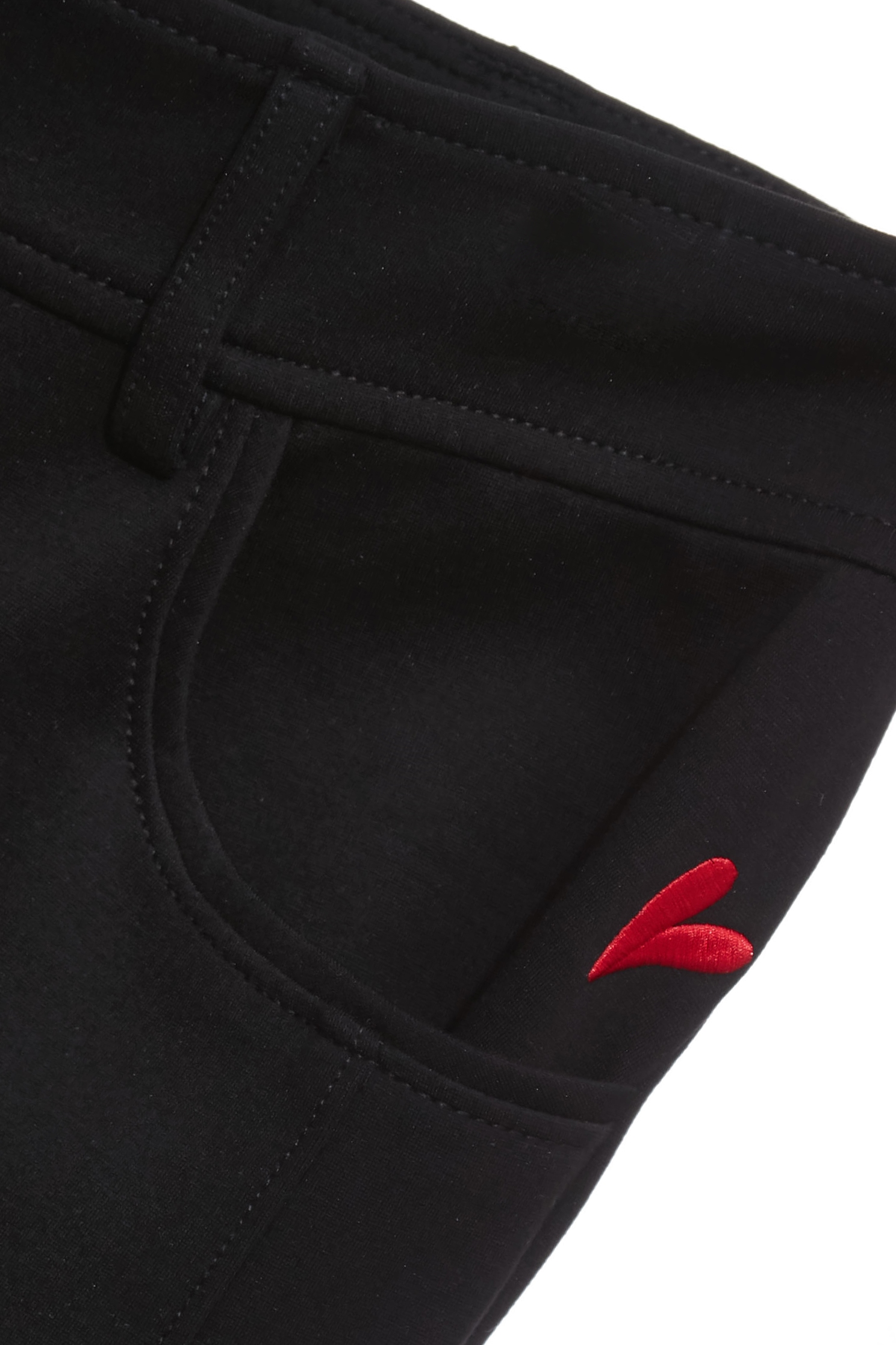 簡約顯瘦開衩直筒褲簡約顯瘦開衩直筒褲,刺繡,喇叭褲,秋冬穿搭,褲子,黑色褲子