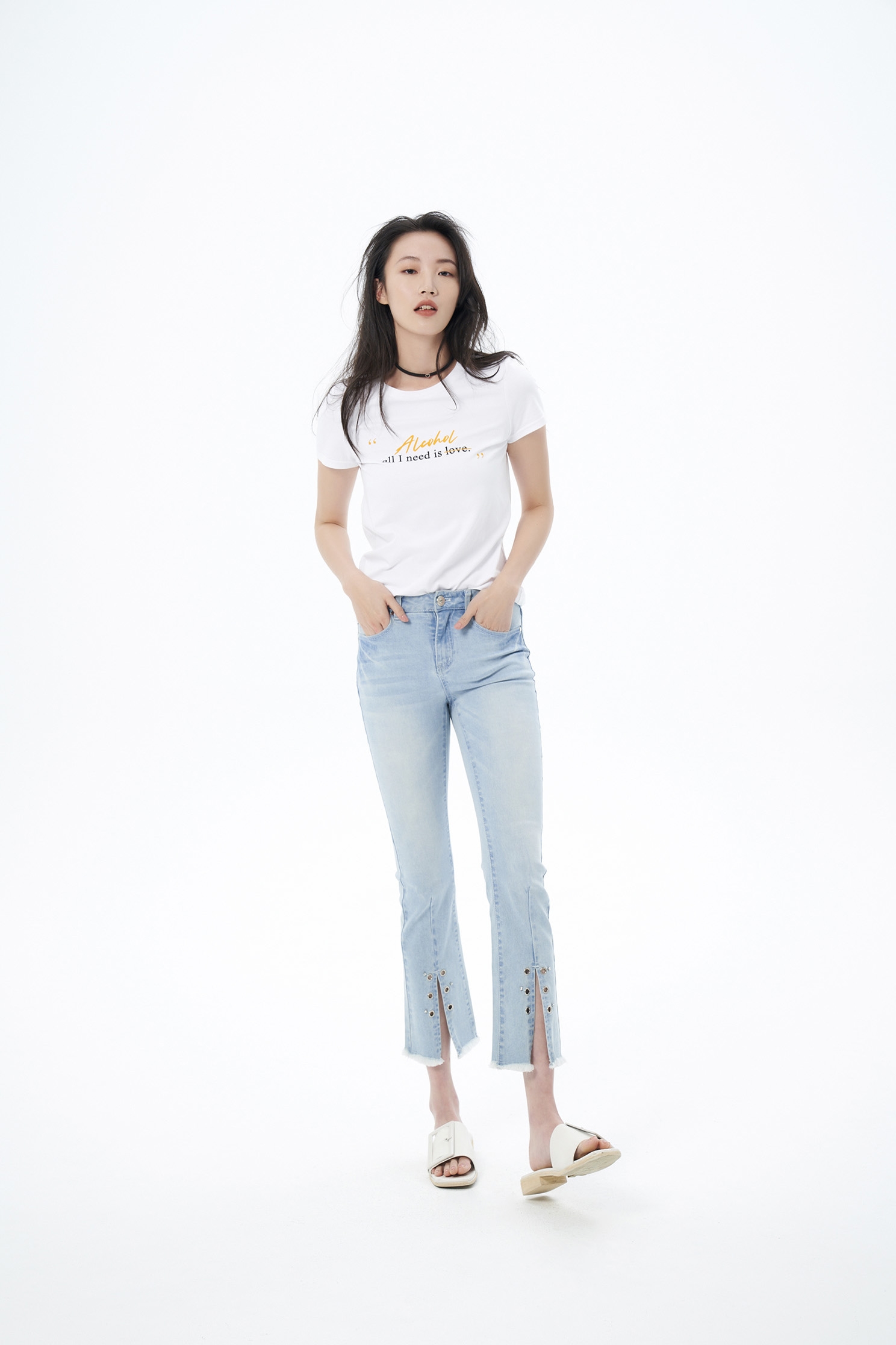 雙子座幸運色個性印花T恤雙子座幸運色個性印花T恤,T-Shirt,上衣,春夏穿搭,白色上衣,秋冬穿搭,純棉,舒適主義,針織