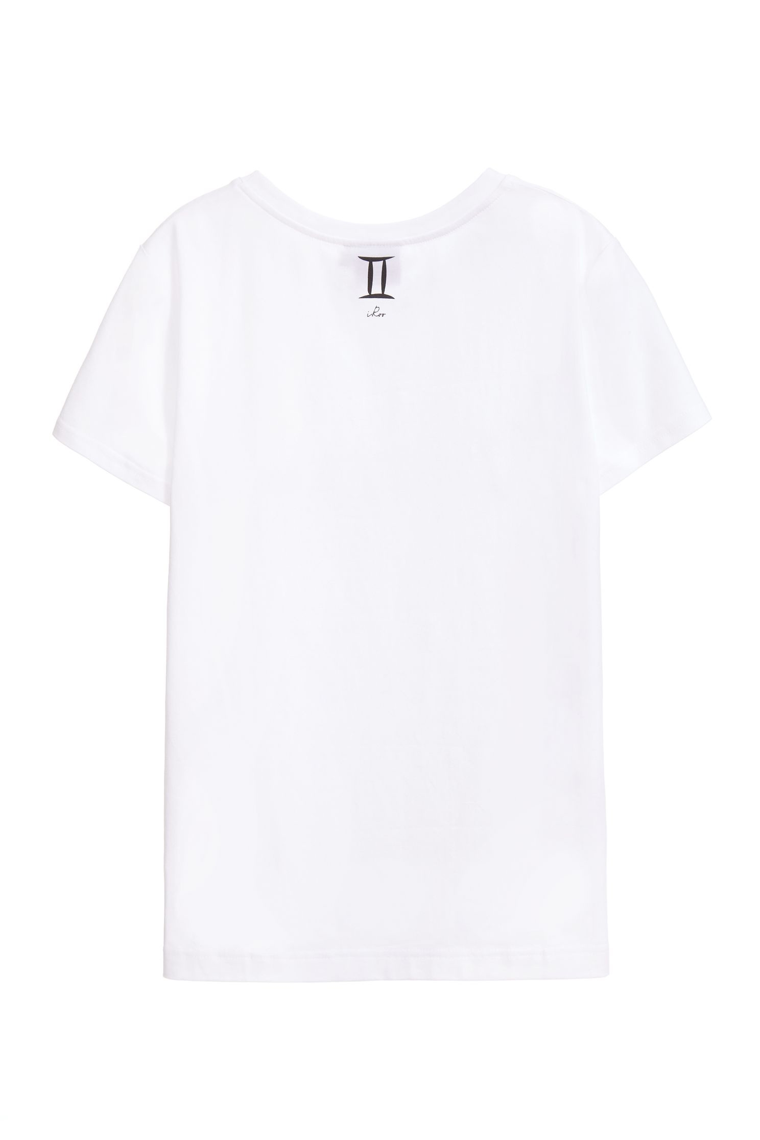 雙子座幸運色個性印花T恤雙子座幸運色個性印花T恤,T-Shirt,上衣,春夏穿搭,白色上衣,秋冬穿搭,純棉,舒適主義,針織