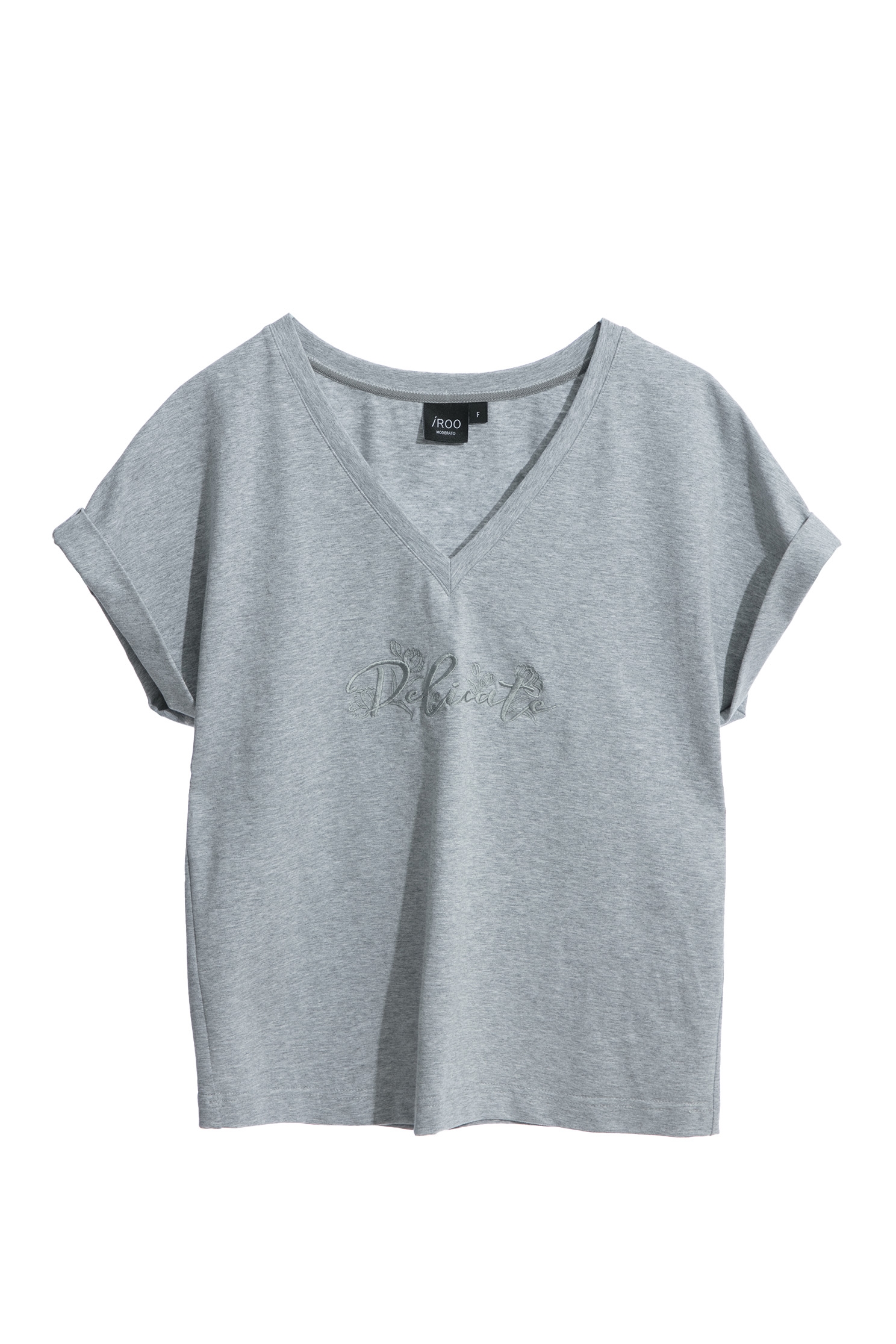 雅緻單字刺繡T恤雅緻單字刺繡T恤,T-Shirt,上衣,人氣商品,刺繡,秋冬穿搭