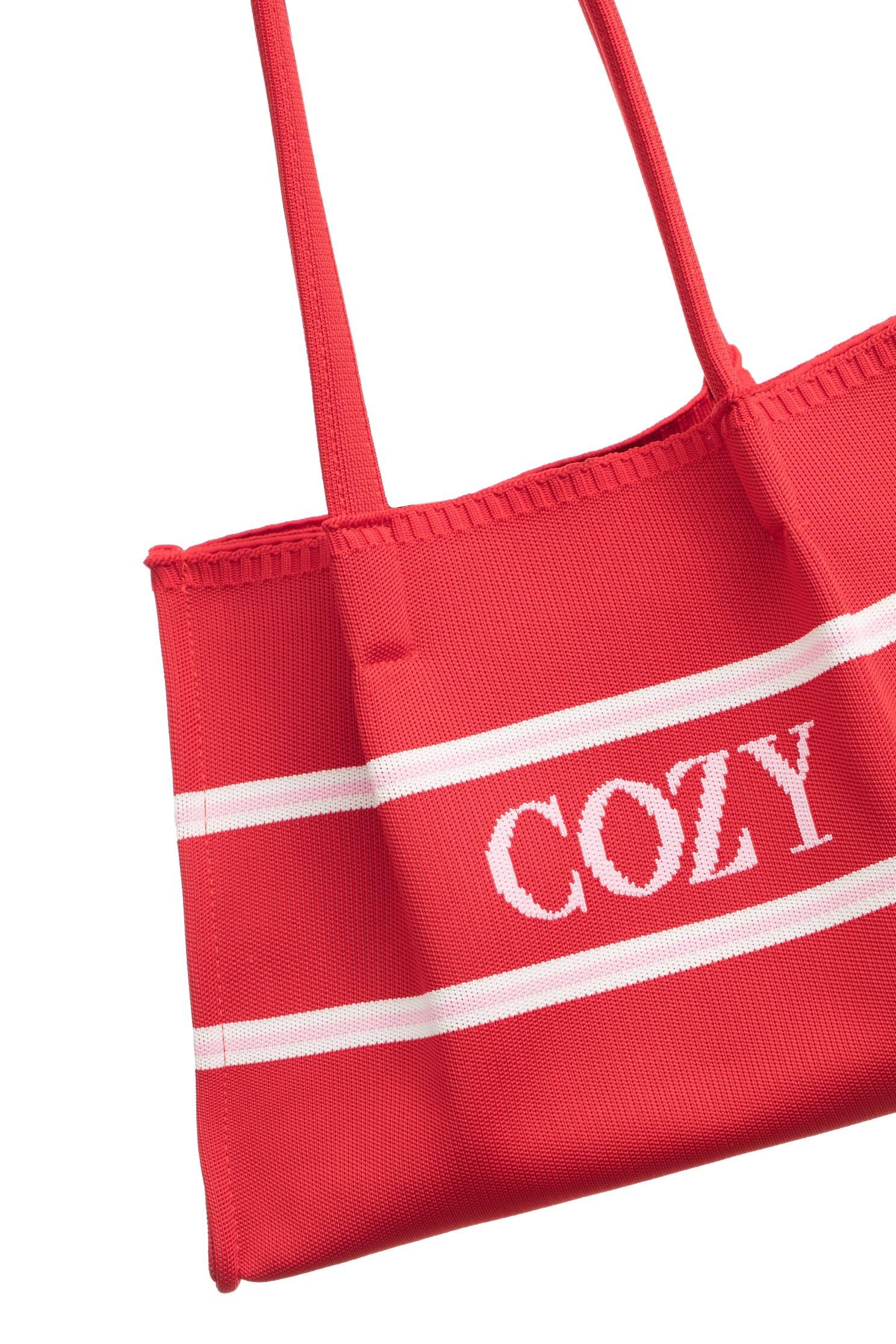 COZY PUNCH經典針織手提袋,秋冬穿搭
