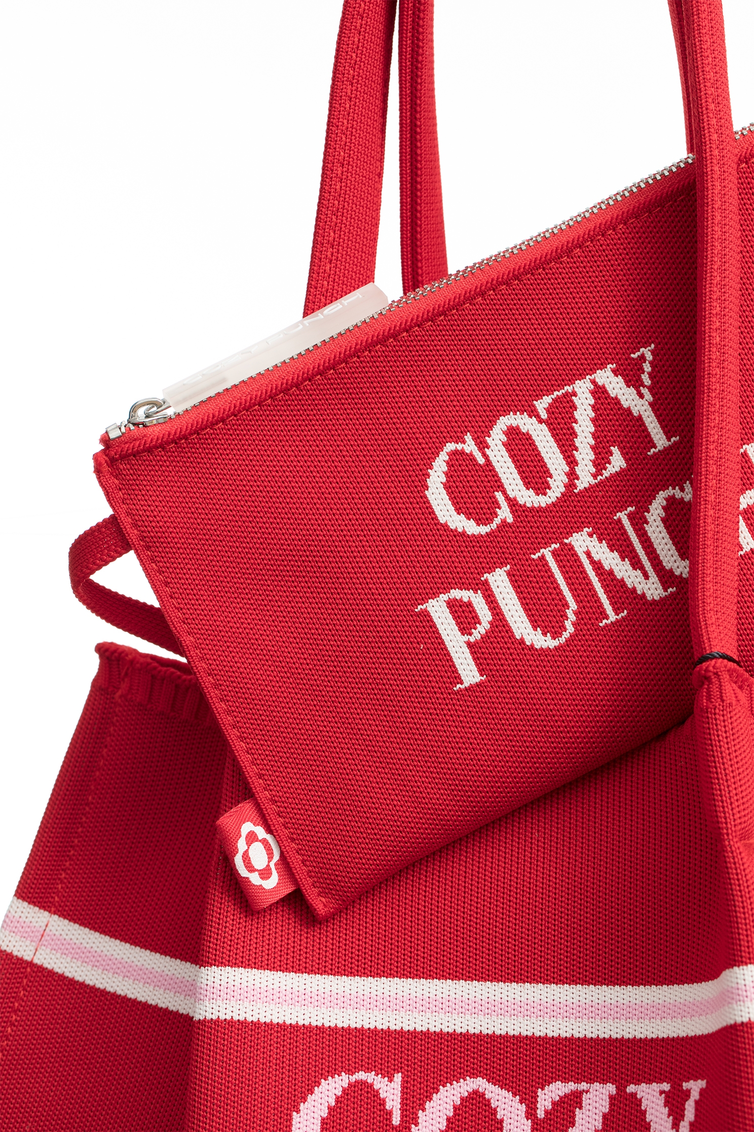 COZY PUNCH經典針織手提袋,秋冬穿搭