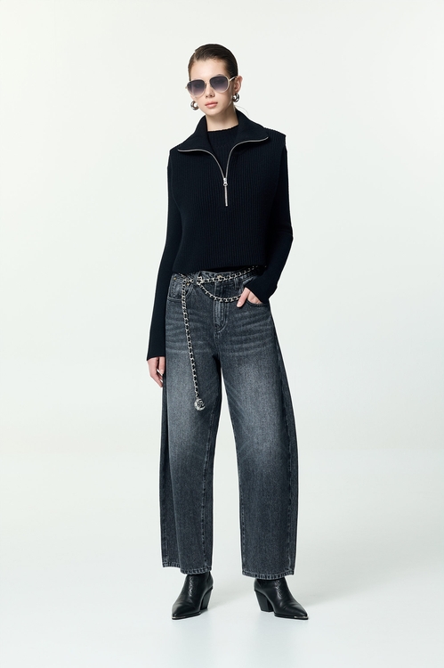 月光灰錐形牛仔褲,,月光灰錐形牛仔褲,上班OL穿搭,丹寧,人氣商品,刺繡,牛仔,牛仔褲,秋冬穿搭,約會特輯,蝴蝶結,寬褲,時髦成套搭配,秋冬穿搭,褲子,針織,長褲,牛仔,牛仔褲,秋冬穿搭,褲子,黑色褲子