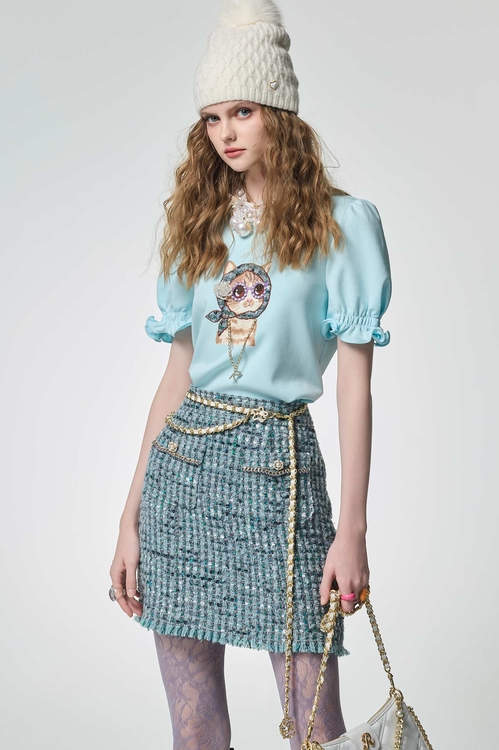 海藍寶石花呢紗短裙,,海藍寶石花呢紗短裙,上班OL穿搭,上衣,人氣商品,秋冬穿搭,約會特輯,針織,針織上衣,針織衫,上班OL穿搭,上衣,人氣商品,外套,秋冬穿搭,約會特輯,蝴蝶結,針織,針織上衣,針織外套,V領上衣,上班OL穿搭,上衣,人氣商品,格紋,秋冬穿搭,約會特輯,輕奢度假,輕奢渡假,針織,針織上衣,針織衫,一般外套,外套,小香風,秋冬穿搭,短裙,秋冬穿搭