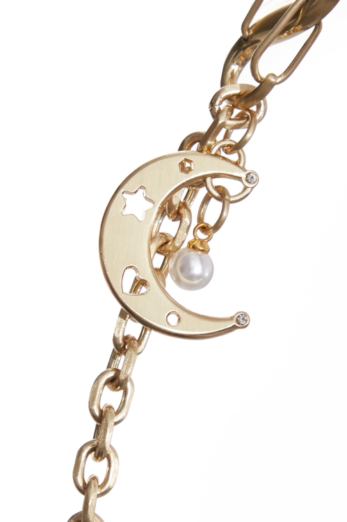 復古愛心珍珠月亮綴飾腰帶,,復古愛心珍珠月亮綴飾腰帶,皮帶,皮革,秋冬穿搭,珍珠,皮帶,皮革,秋冬穿搭