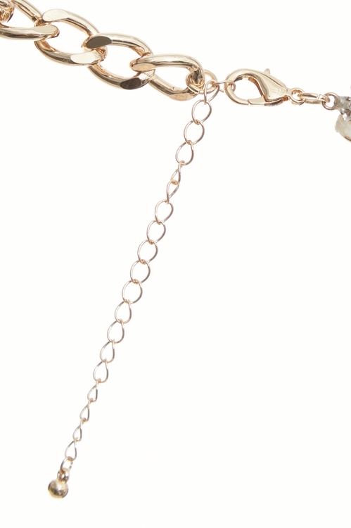 奢華鑲鑽蝴蝶結長鏈,蝴蝶結