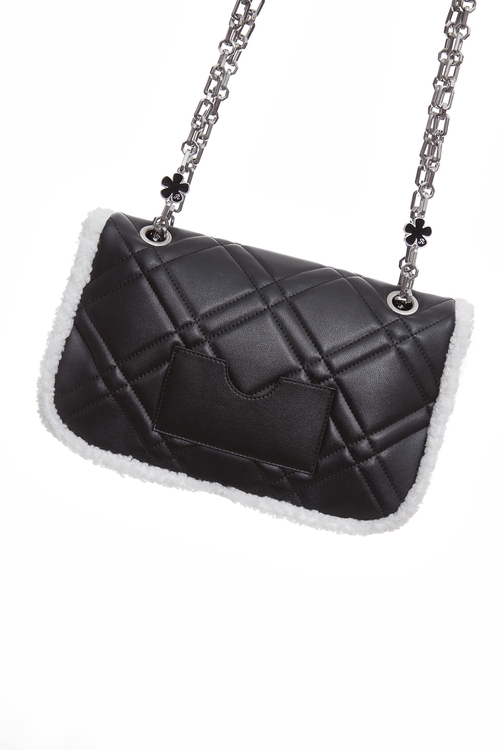 經典菱格毛邊多用側背包,,經典菱格毛邊多用側背包,側背包,春夏穿搭,珍珠,皮革