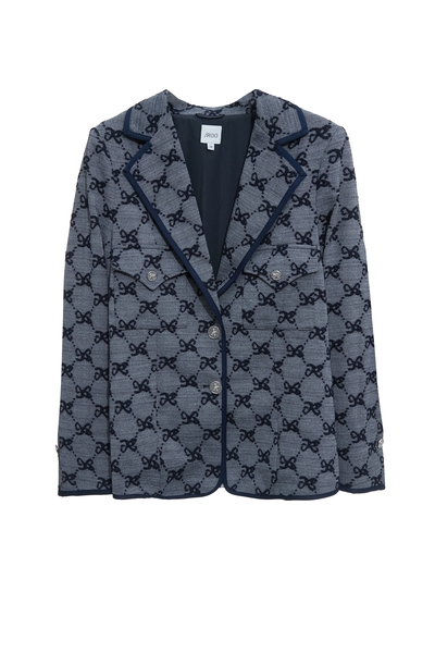 立體蝴蝶結紋理外套